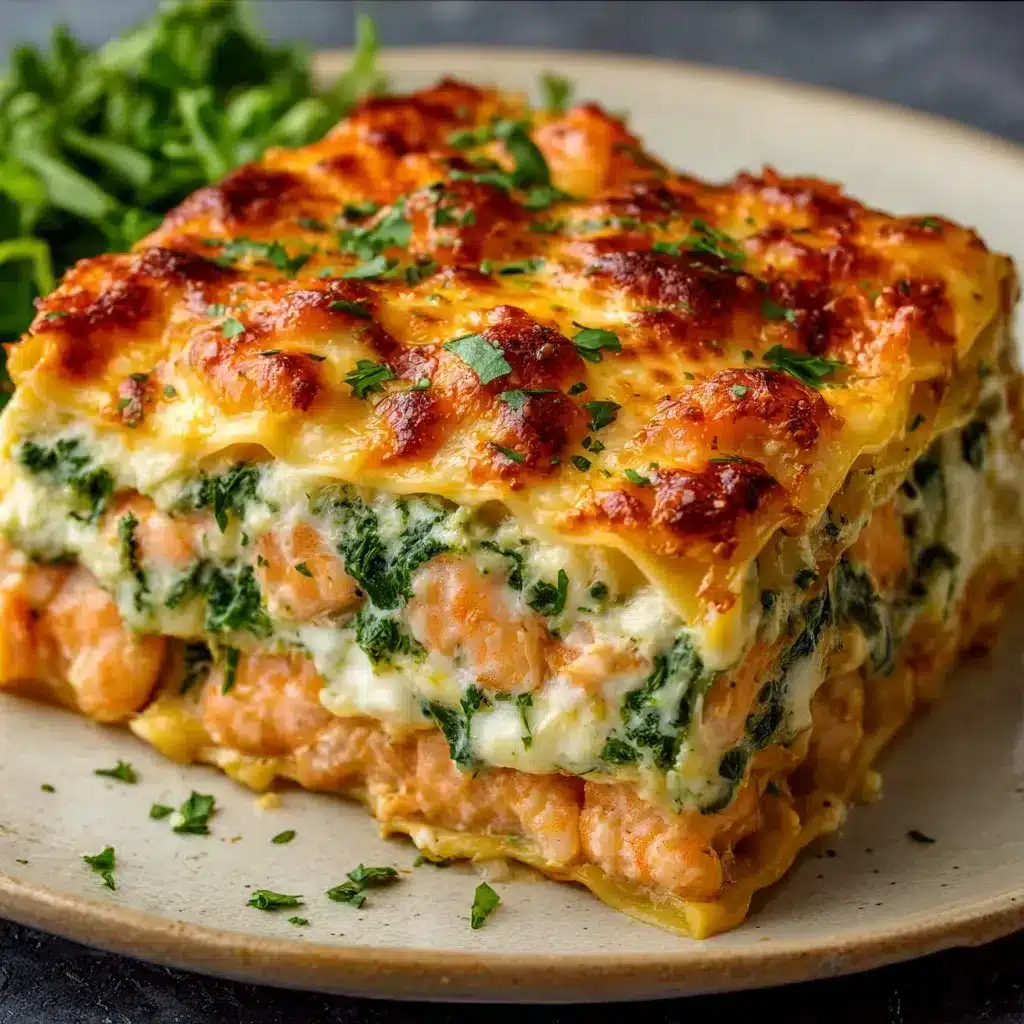 Lasaña Saludable de Camarones