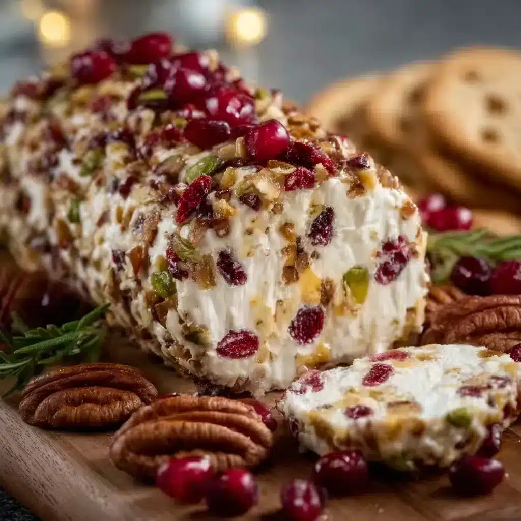 Queso botanero de Nuez y Arándanos