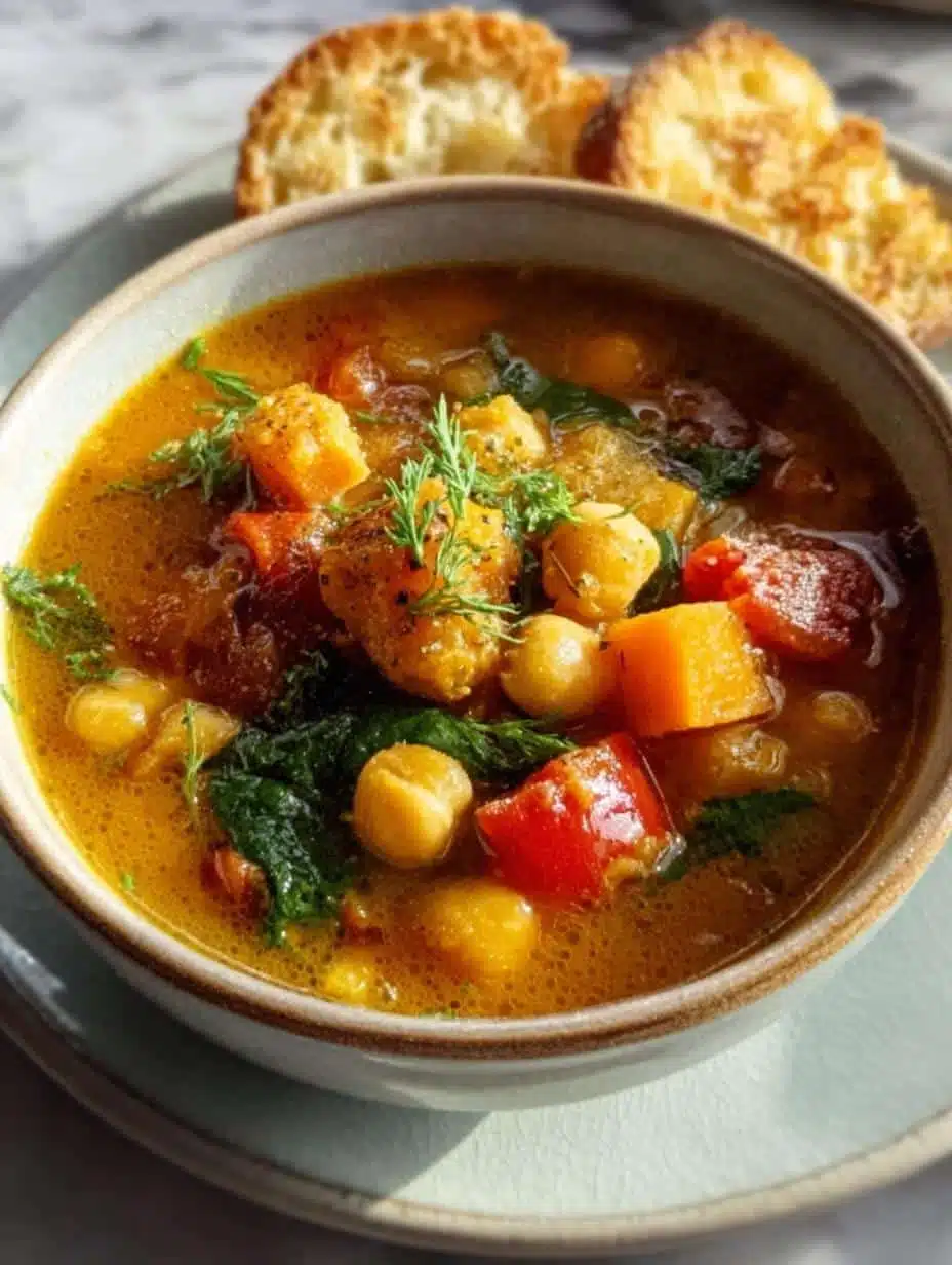 Sopa Garbanzos Toscana