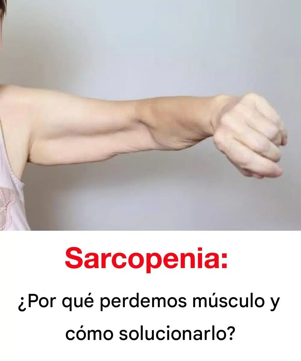 Sarcopenia: Causas de la pérdida muscular en adultos