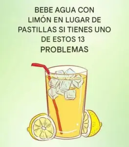 Bebe agua de limón en lugar de pastillas si tienes uno de estos 13 problemas de salud comunes