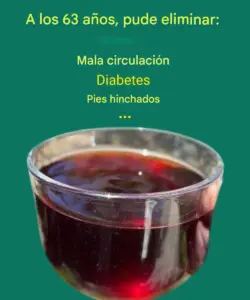 A mis 63 años, pude eliminar la mala circulación, la diabetes y el cáncer con este remedio