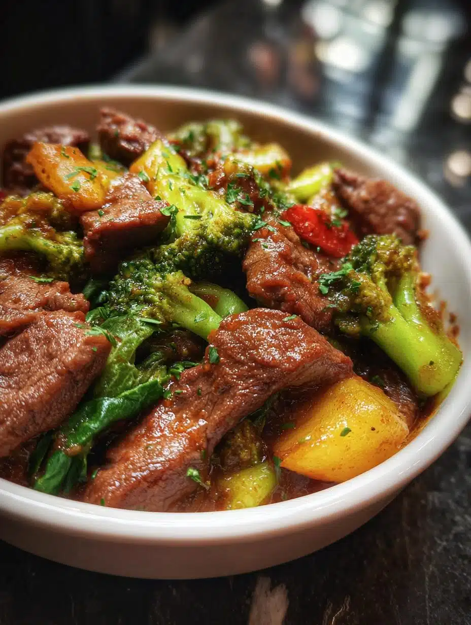 Carne Res Brocoli Chino