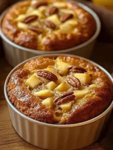 Pastel casero de nueces, manzana y platano: El Secreto de un Postre Único