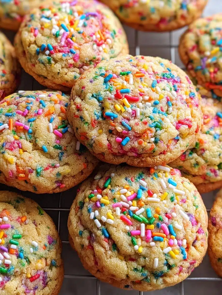 Chewy Funfetti Cookies