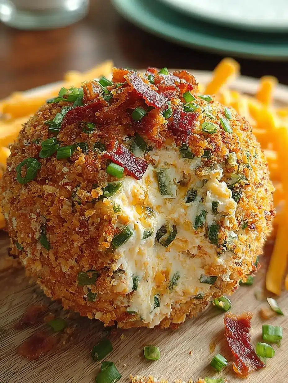Jalapeño Popper Cheese Ball