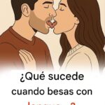 Cuando una mujer te besa con la lengua significado real