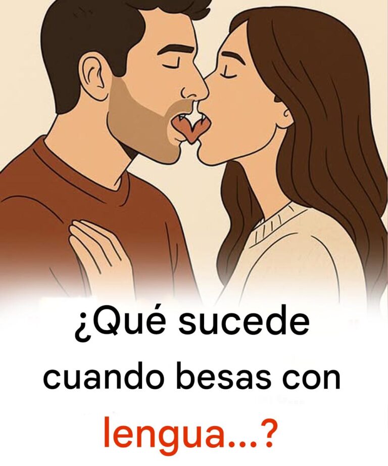 Cuando una mujer te besa con la lengua significado real