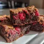 BrowniesMarbresauxFramboises