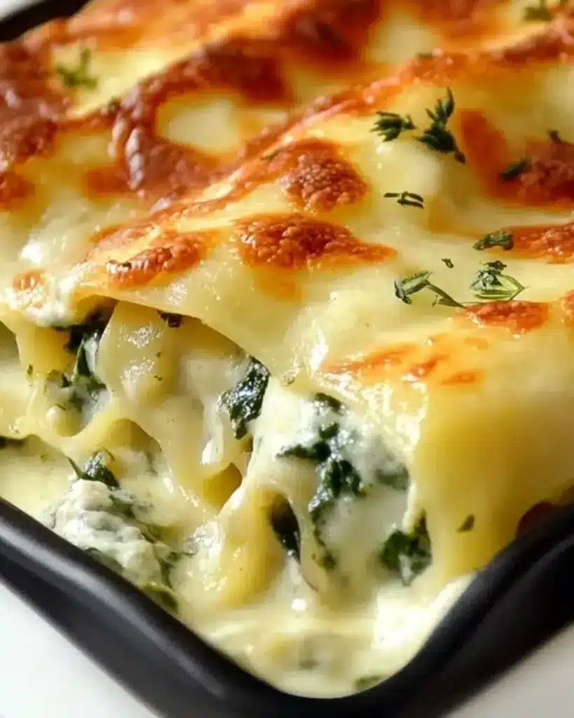 Cannellonis épinards ricotta