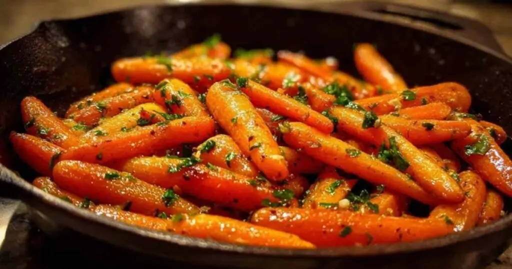 Carottes rôties au miel