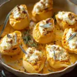 Coquillesfarciespotironricotta