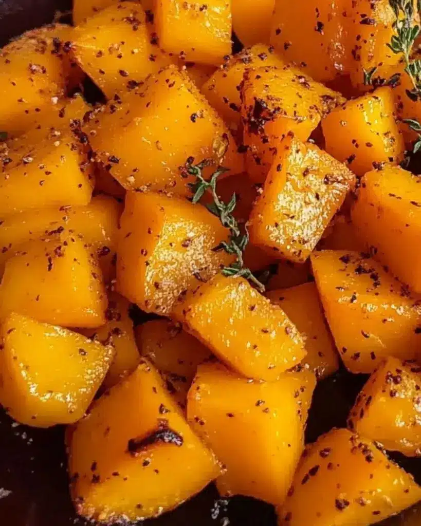 Courge butternut rôtie