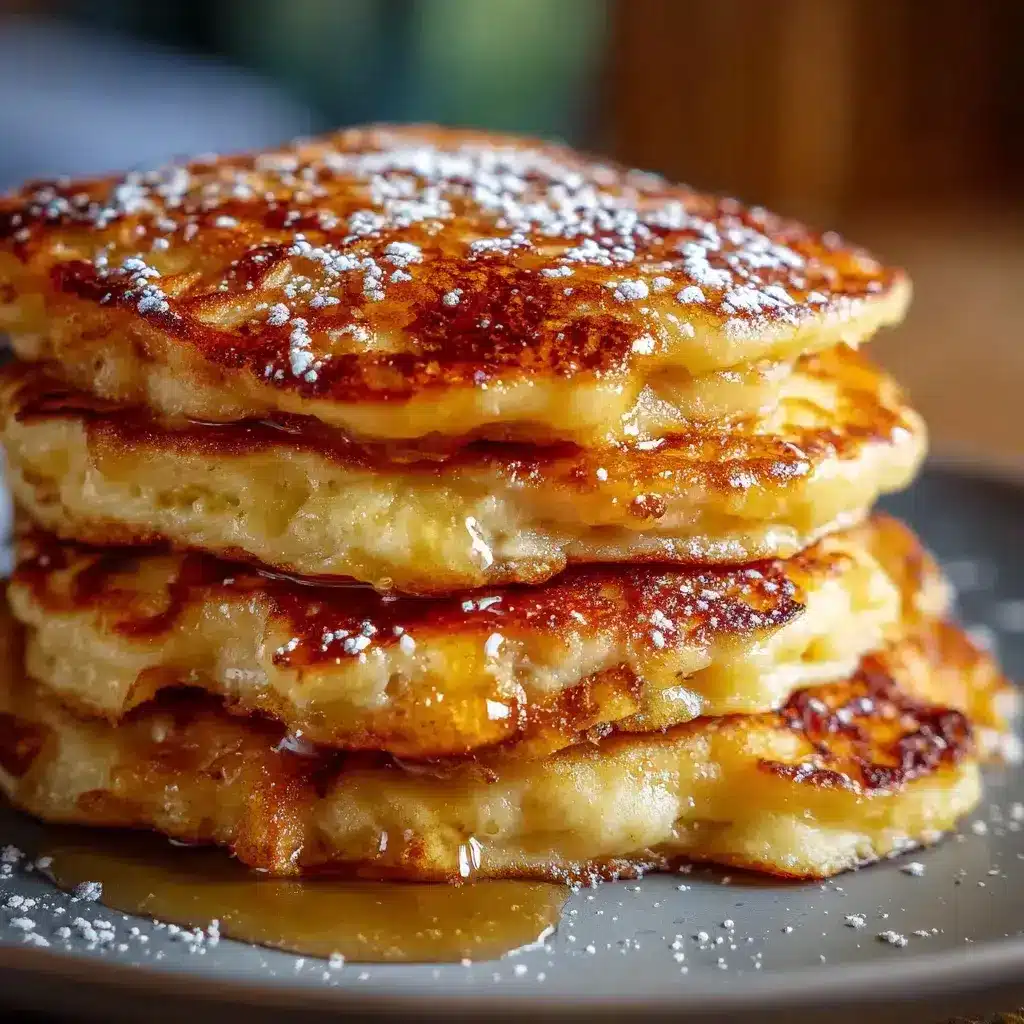 Crêpes levées aux pommes