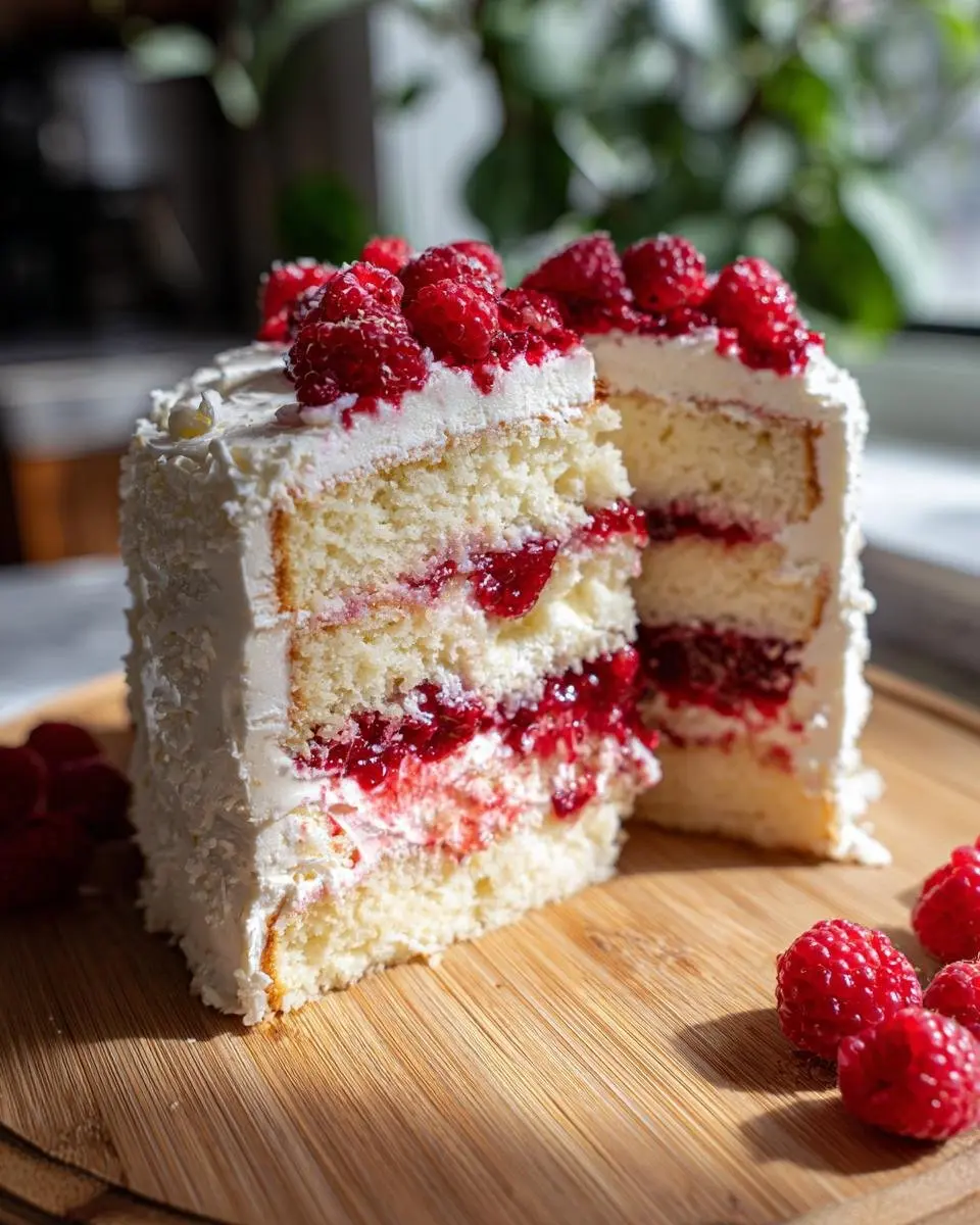 Gâteau Chocolat Blanc Framboise: un délice 4 étoiles 4 Gâteau Chocolat Blanc Framboise