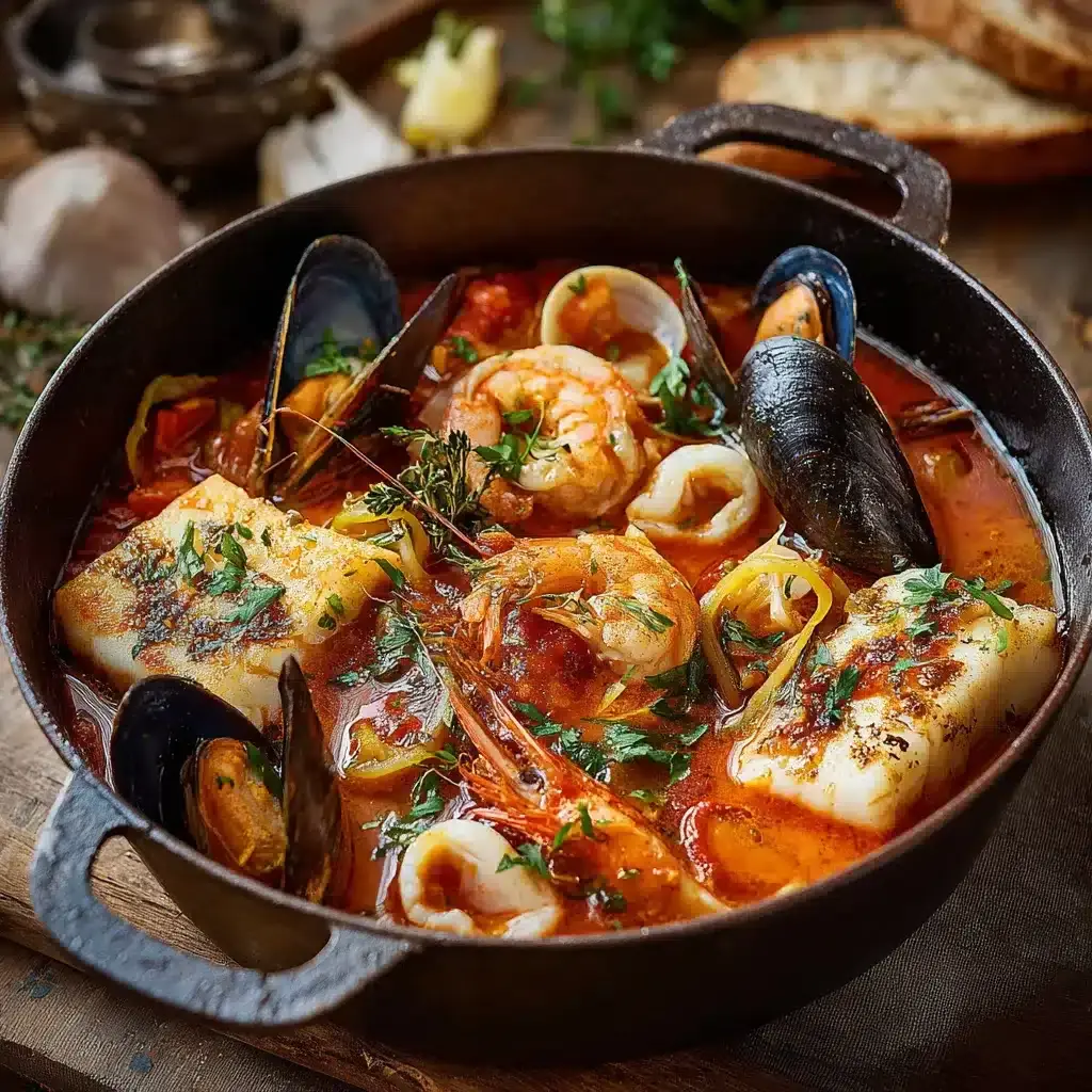 Marmite de la Mer Sauce Rouille