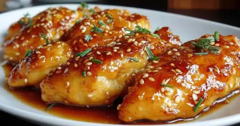 Poulet au Miel et à l’Ail : Le Plat Express qui Fait Fondre Toute la Famille (15 Min!)