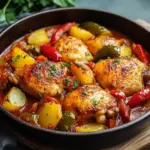 Pouletauxpoivronsetpommesdeterre