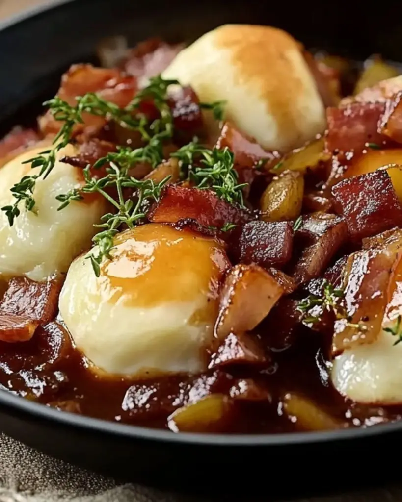 Recette œufs en meurette