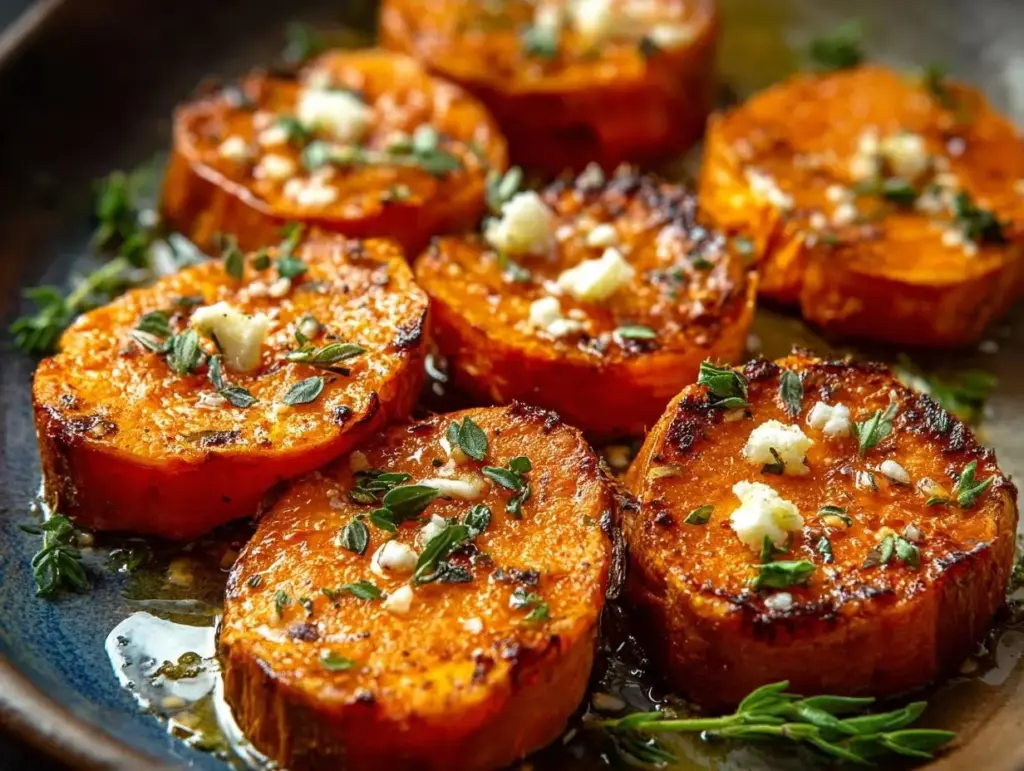 Rondelles de Patates Douces Rôties : 2 secrets divins