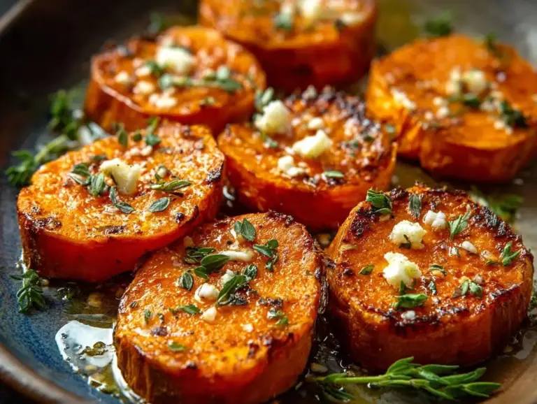 Rondelles de Patates Douces Rôties : 2 secrets divins