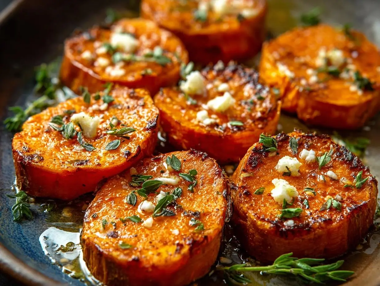 RondellesdePatatesDoucesRoties