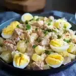 Salade de Pommes de Terre au Thon et Œufs Frais 4 Salade pommes de terre thon œufs
