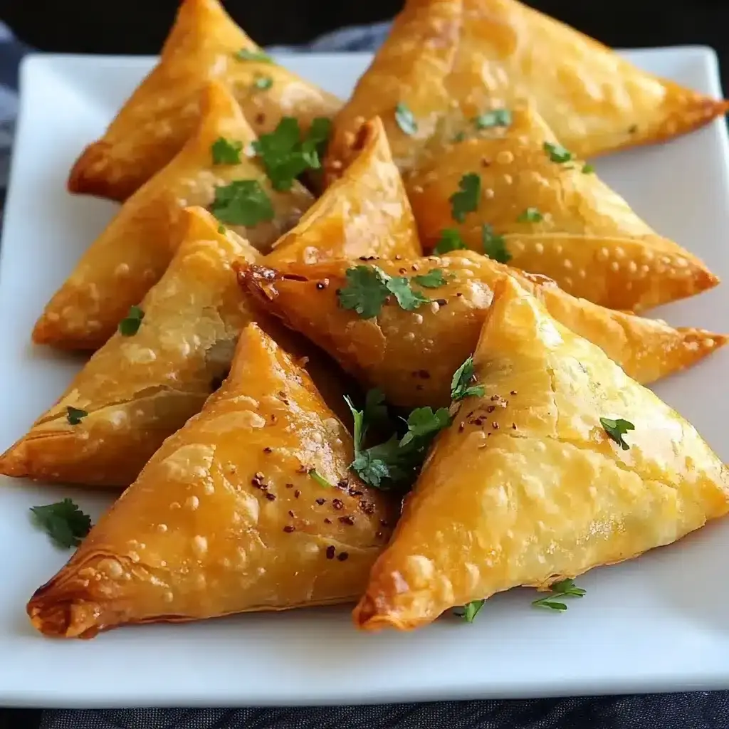 Samoussas de Poulet au Curry 4 Samoussas de Poulet au Curry