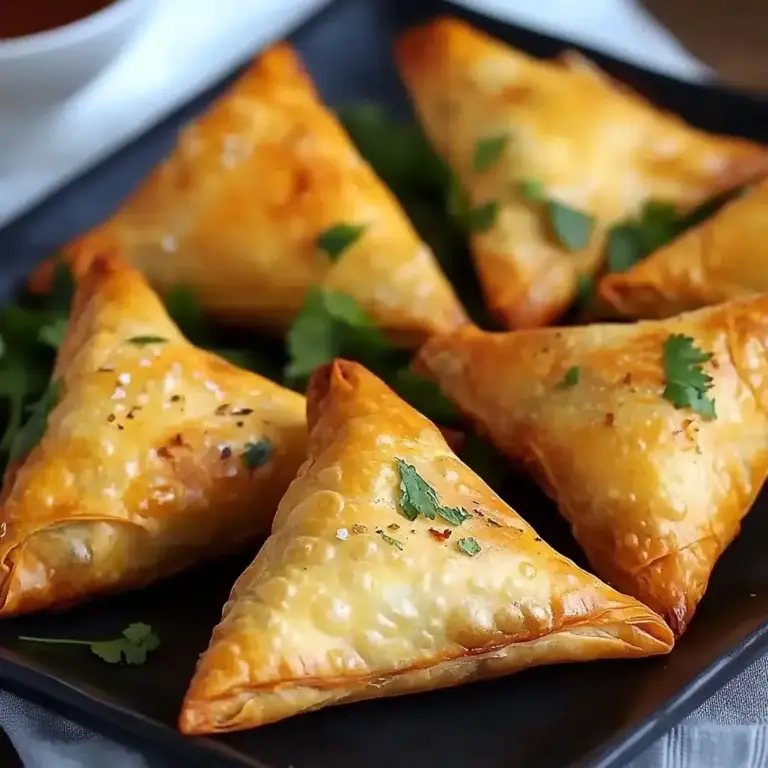 Samoussas de Poulet au Curry