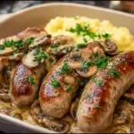 SaucissesdeToulousemoutardechampignons