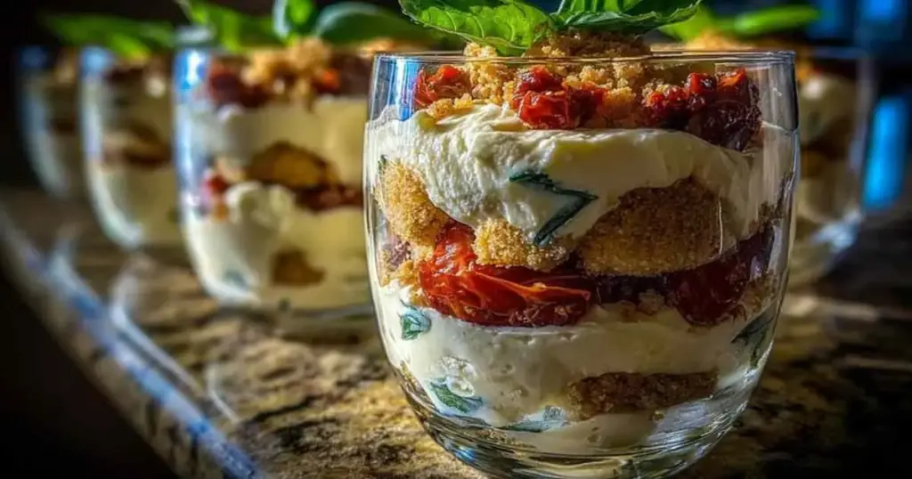 Tiramisu Salé aux Tomates Confites – Recette Facile