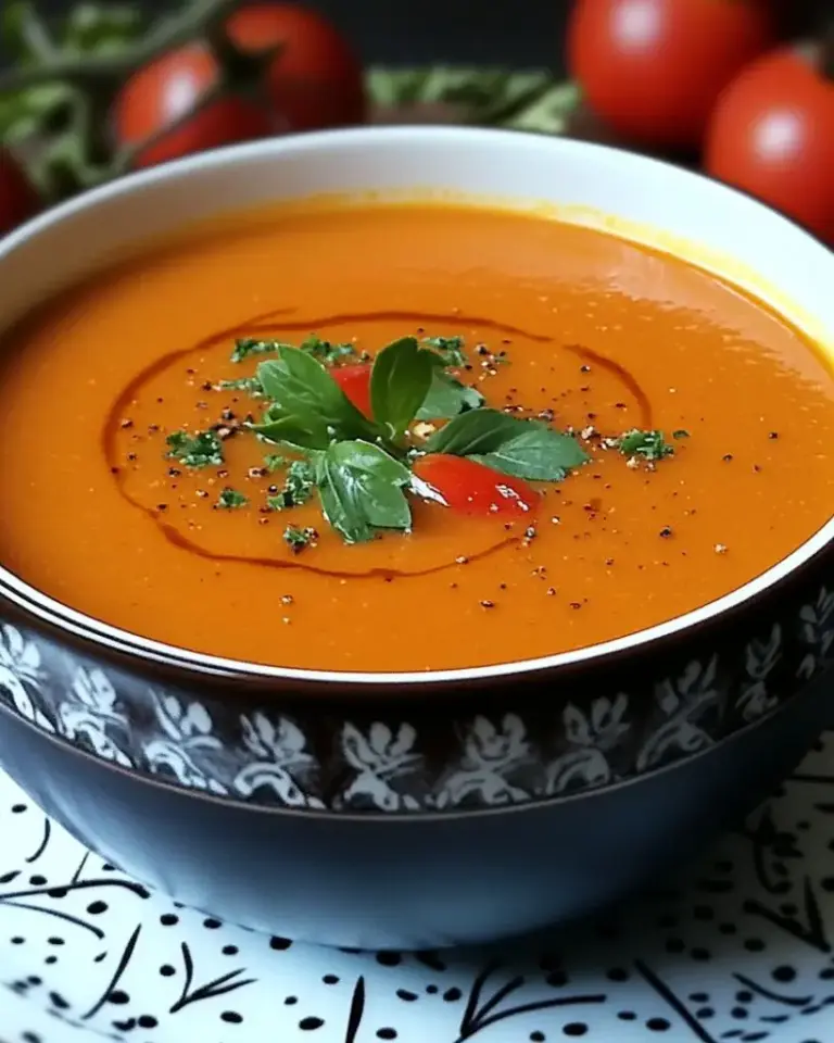 Velouté de Tomates Maison – Recette delicieux