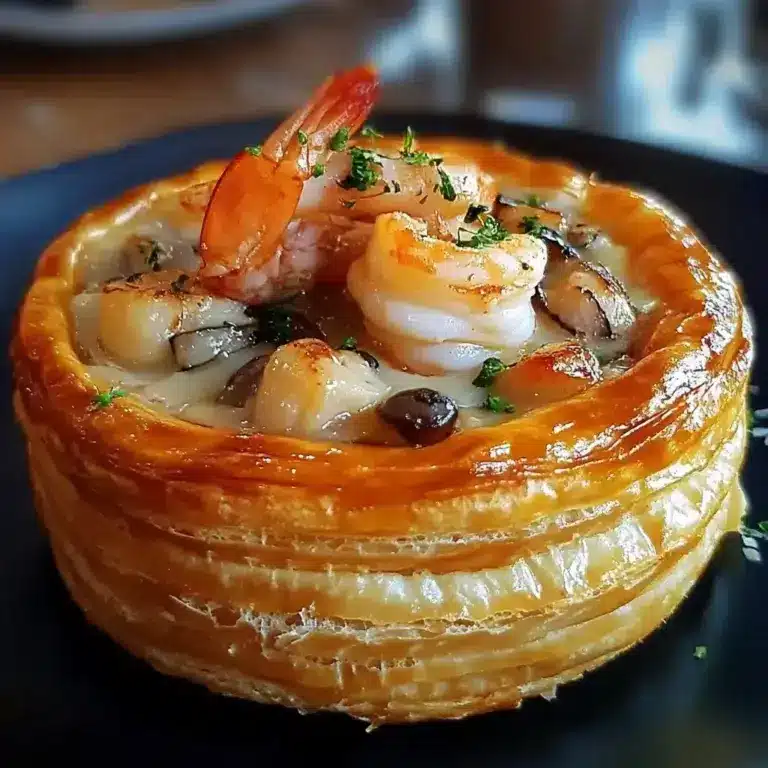 Vol-au-vent aux Fruits de Mer