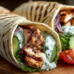 WrapsdePouletTzatziki