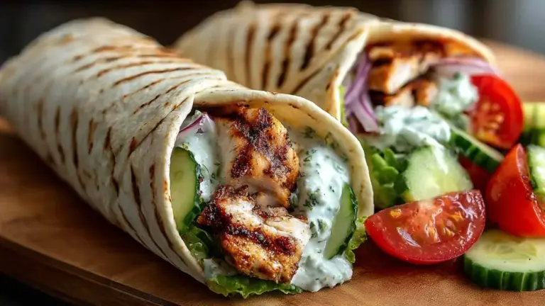 Wraps de Poulet Tzatziki : 7 Secrets pour des Wraps Parfaits et Délicieux