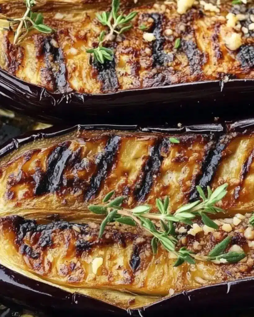 aubergines au four