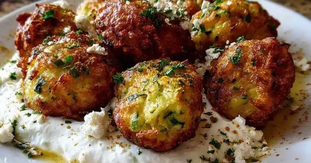 boulettes de courgettes à la feta