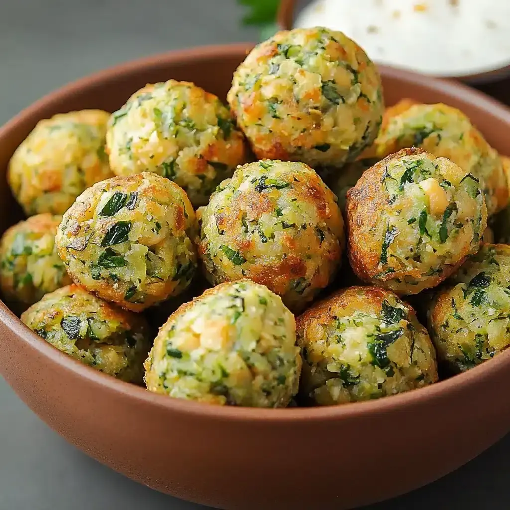 boulettes pois chiches courgettes