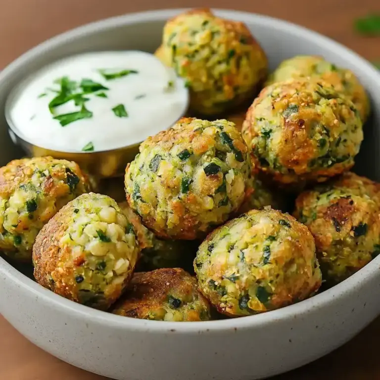 Boulettes Pois Chiches-Courgettes