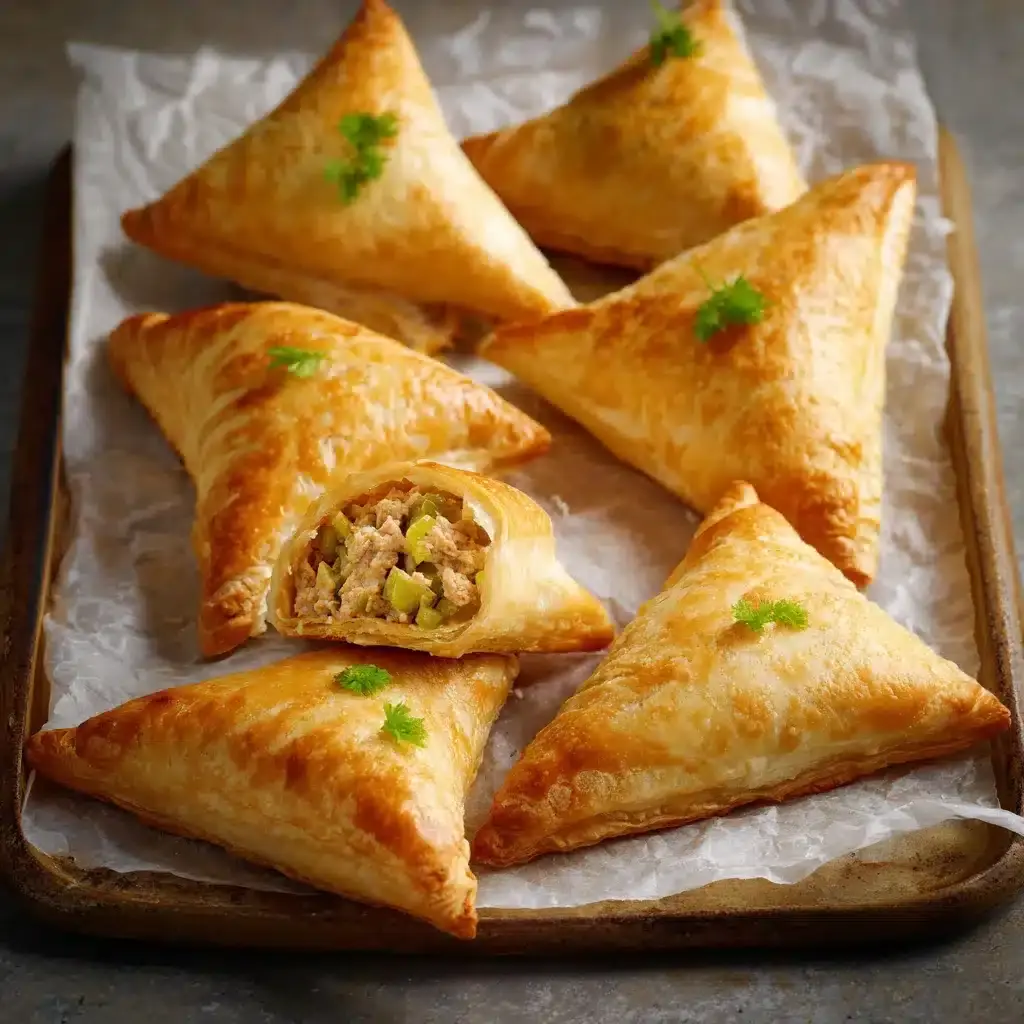 Bricks au Thon et Poireaux 4 bricks au thon et poireaux