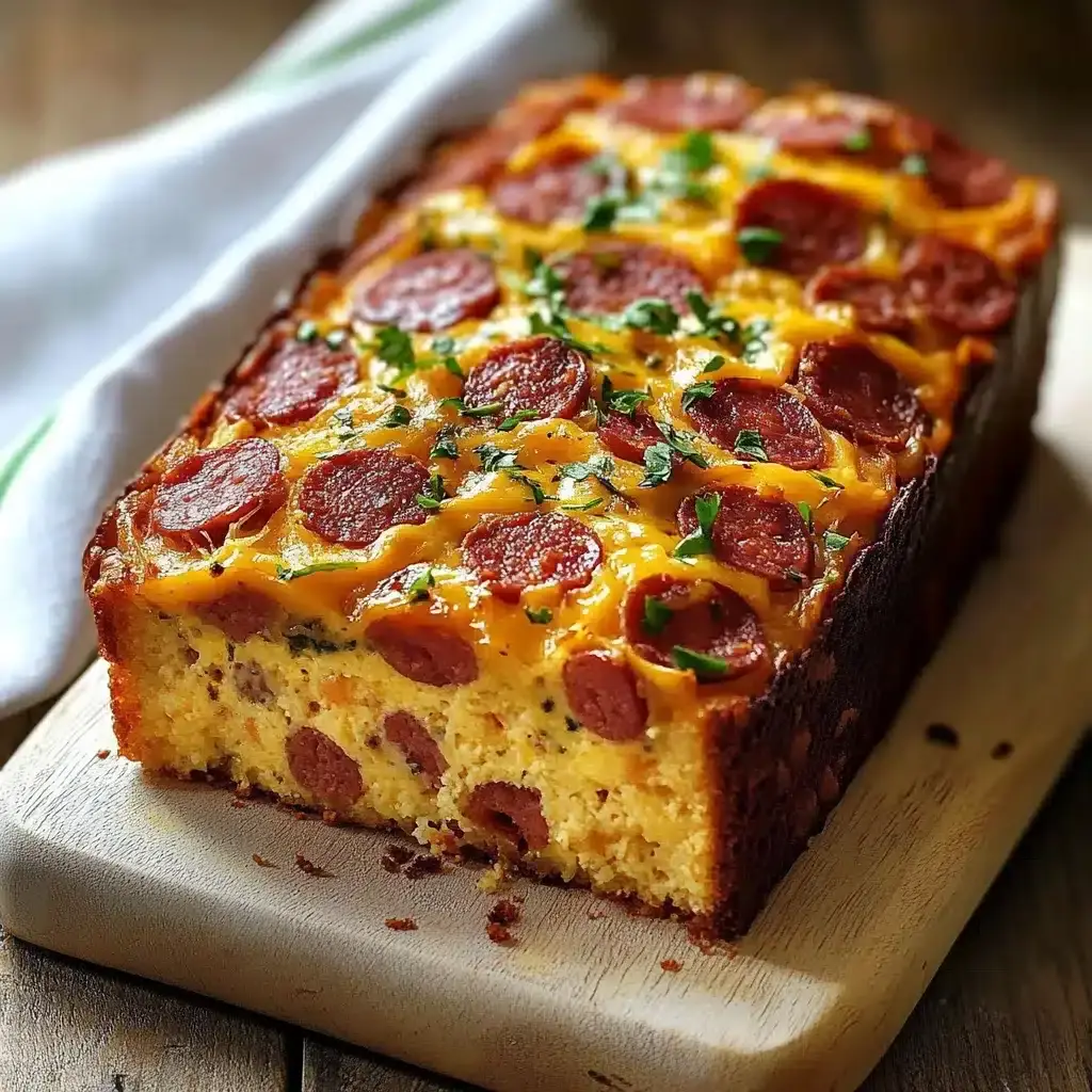 cake au chorizo