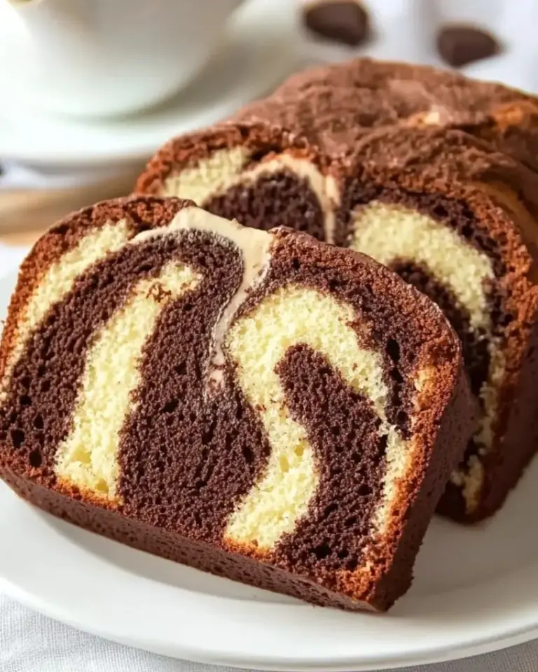 Cake marbré au chocolat ultra moelleux – Recette delicieux