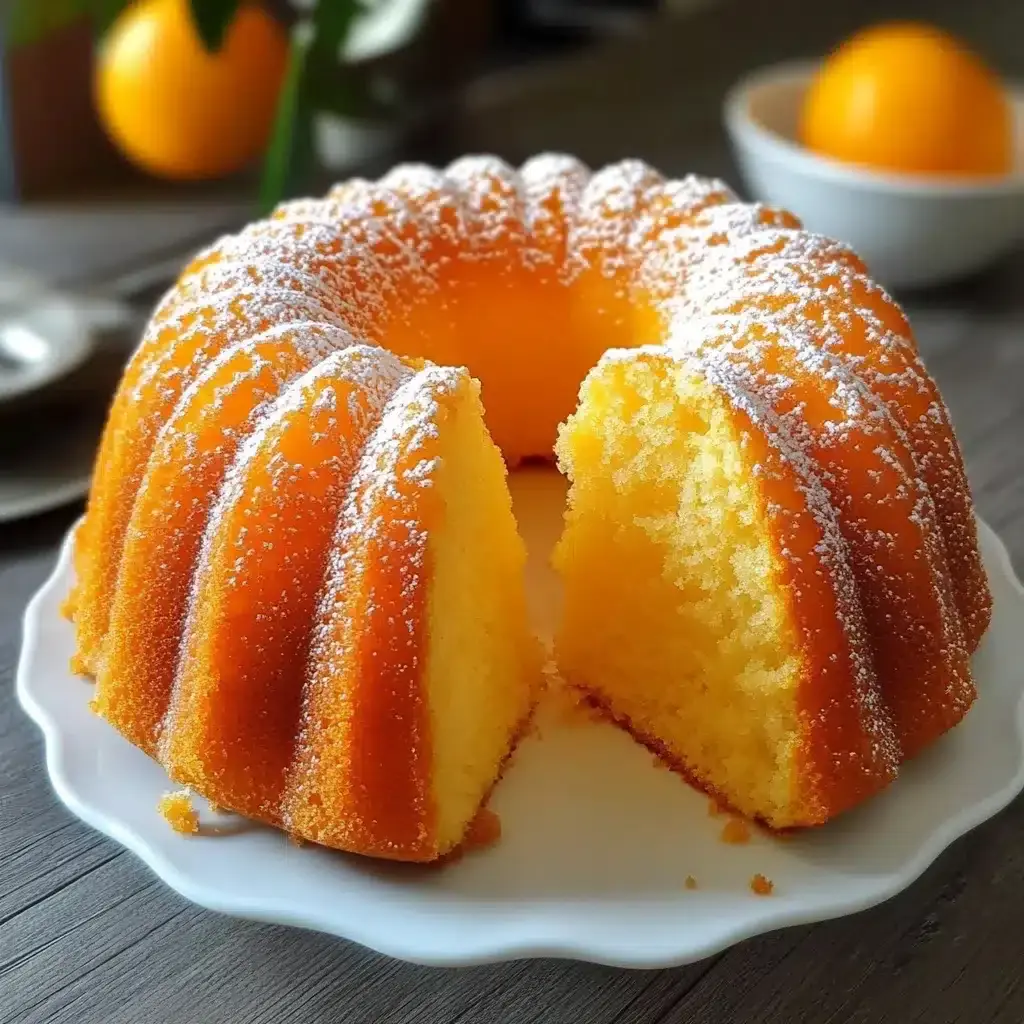 cake moelleux à l orange