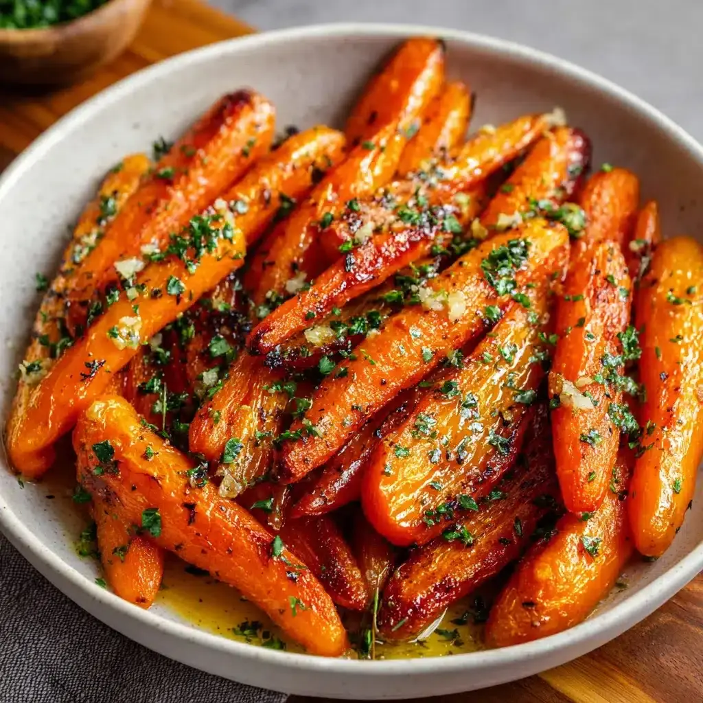 carottes rôties au miel