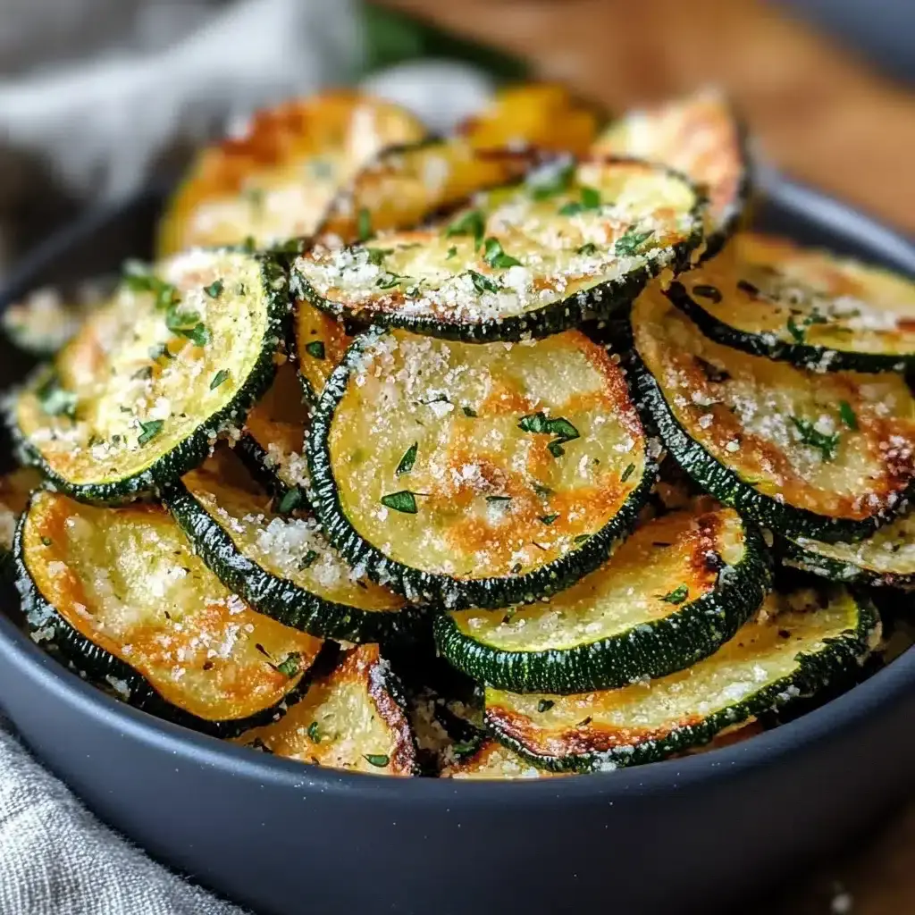 chips de courgettes recette