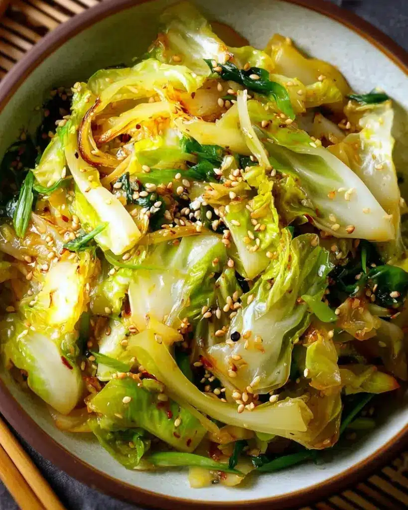 Chou Chinois Sauté – Recette delicieux