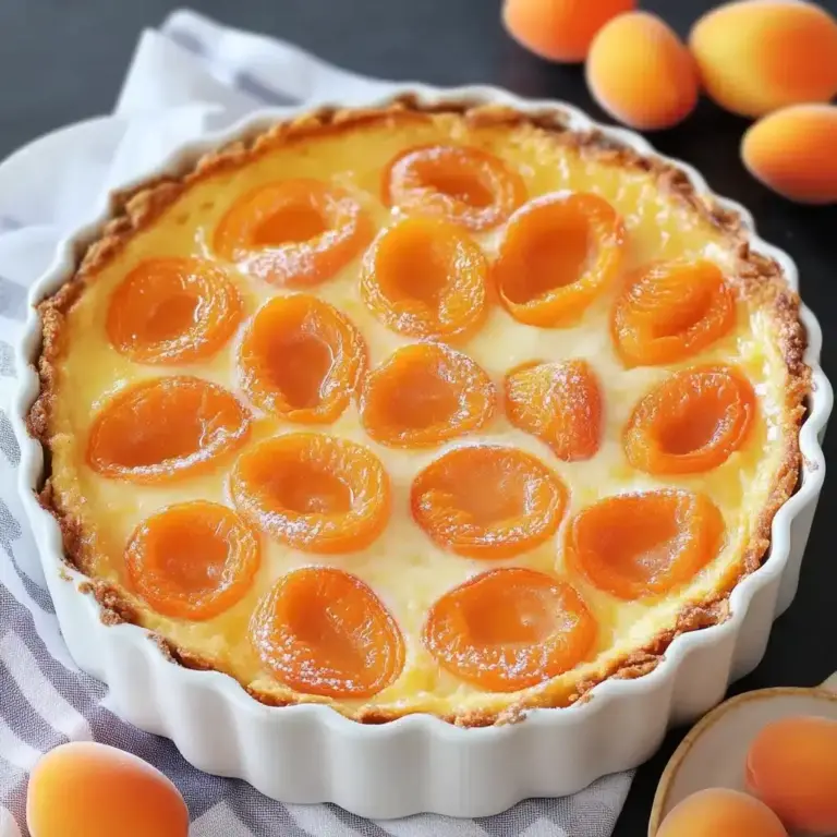 Clafoutis aux Abricots Facile