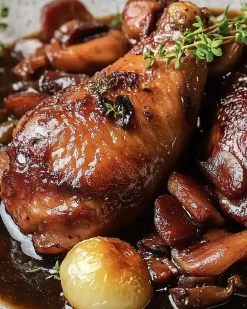 coq au vin recette traditionnelle