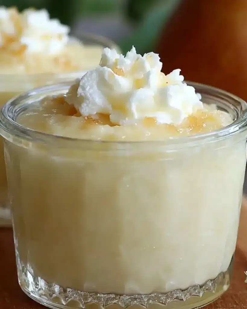 crème de poires maison