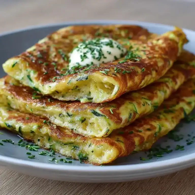 Crêpes de Courgettes Ultra Moelleuses